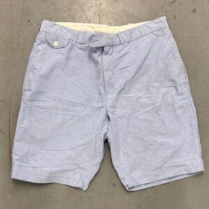 Vintage Polo by Ralph Lauren Light Blue Flat Front Shorts